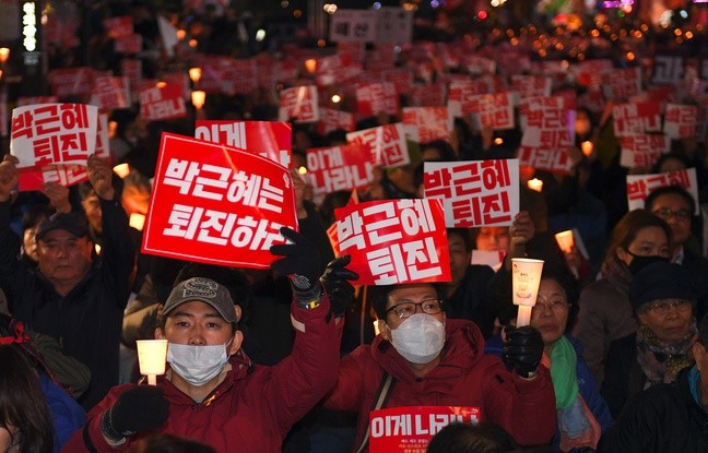 République de Corée: manifestation pour la démission de la présidente - ảnh 1